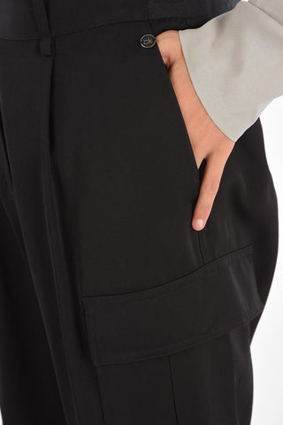 Single Pleat Cargo Pants