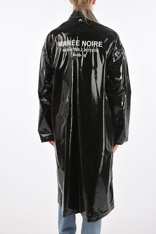  WHITE LINE  Coated Fabric Waterproof Trench