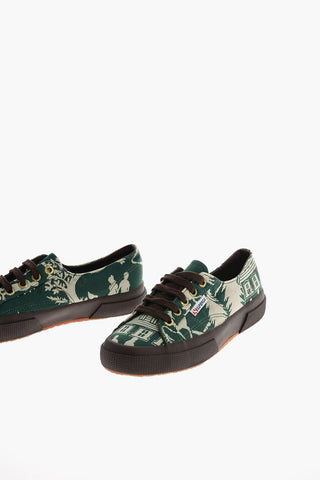 MARTA FERRI printed fabric Sneakers
