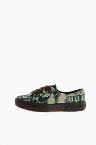 MARTA FERRI printed fabric Sneakers