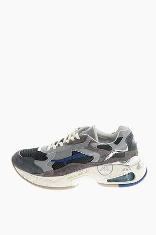 SIZEY sneakers SHARKY in pelle e tessuto