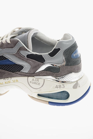 SIZEY sneakers SHARKY in pelle e tessuto