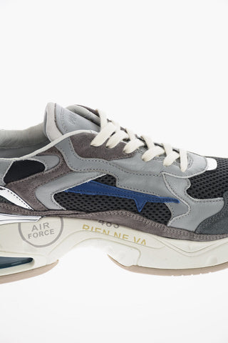 SIZEY sneakers SHARKY in pelle e tessuto