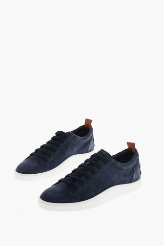 suede leather sneakers