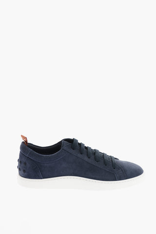 suede leather sneakers