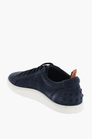 suede leather sneakers