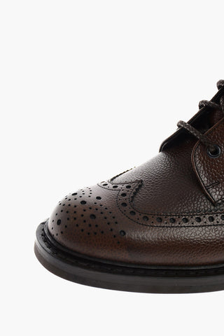 Stivaletti Derby brogue MC FARLANE in pelle