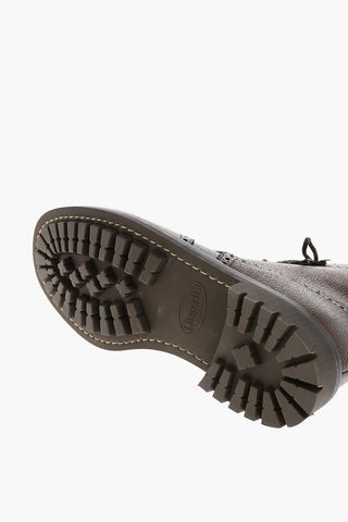 Stivaletti Derby brogue MC FARLANE in pelle