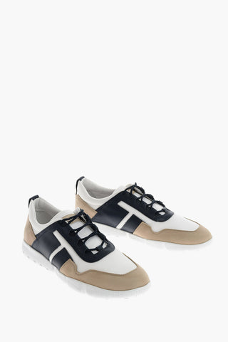leather and fabric ALL COMPETITION sneakers