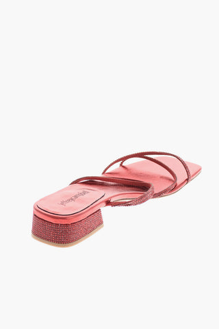 Sandali ADALIA in pelle con strass