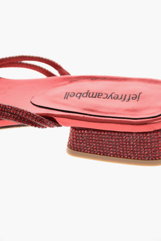 Sandali ADALIA in pelle con strass