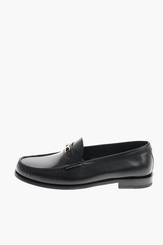 leather TRIOMPHE Bit loafers