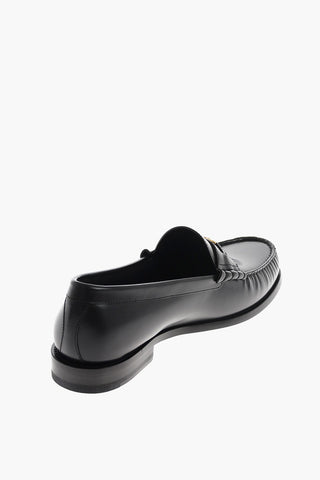 leather TRIOMPHE Bit loafers