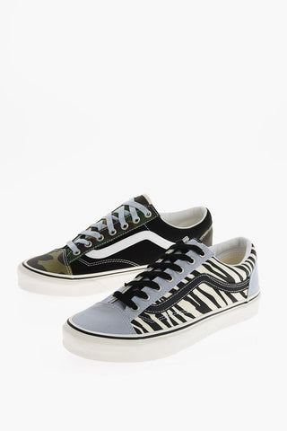 printed fabric STYLE 36 MISMATCH sneakers