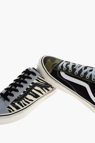printed fabric STYLE 36 MISMATCH sneakers