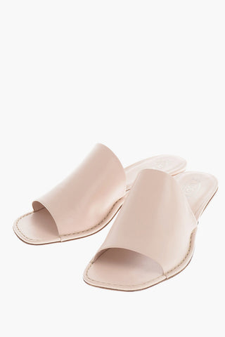 Mules in pelle 5 cm