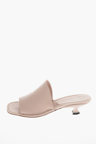 5 cm leather Mules