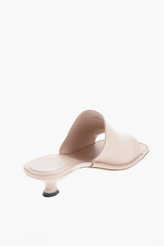 Mules in pelle 5 cm