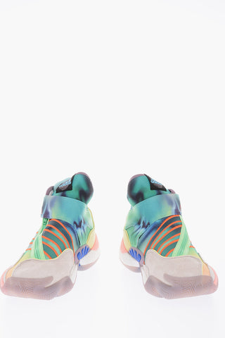 PHARRELL WILLIAMS  fabric and leather PW 0 TO 60 High-top Sneakers