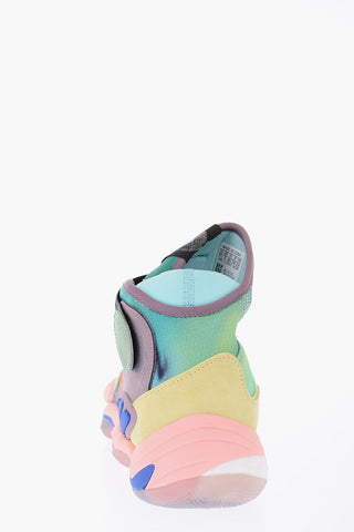 PHARRELL WILLIAMS  fabric and leather PW 0 TO 60 High-top Sneakers