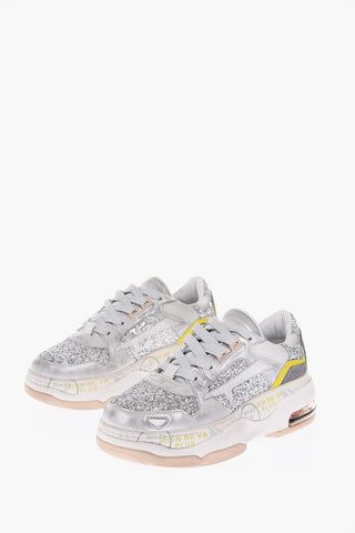SIZEY leather glitter DRAKED Sneakers