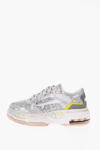 SIZEY leather glitter DRAKED Sneakers