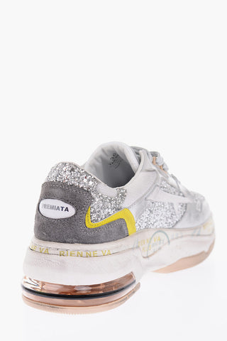 SIZEY leather glitter DRAKED Sneakers