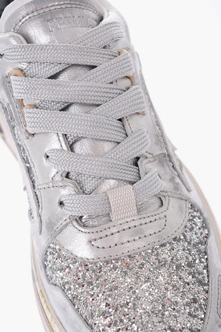 SIZEY leather glitter DRAKED Sneakers