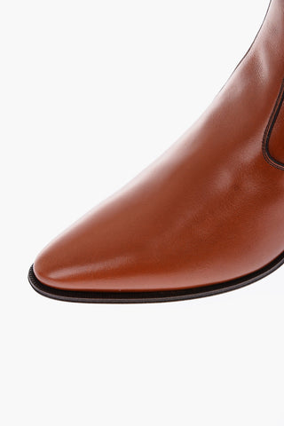 leather JACNO SHINY Chelsea boots