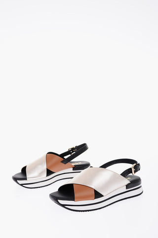 leather Keyhole Sandals