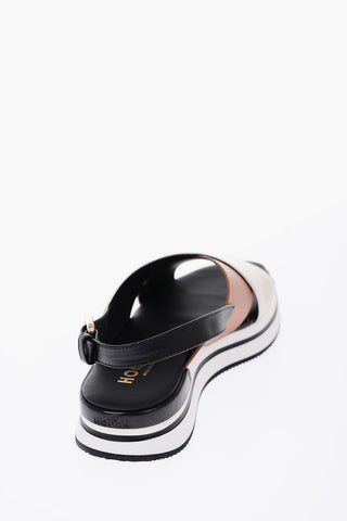 leather Keyhole Sandals