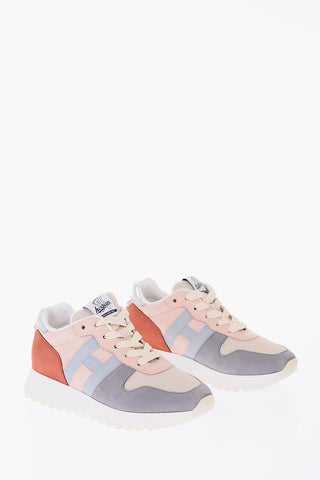 Leather and fabric Sneakers