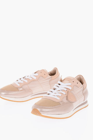 Leather and fabric TROPEZ Sneakres