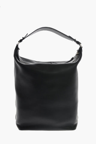 Borsa Hobo in Nappa con Tracolla Removibile