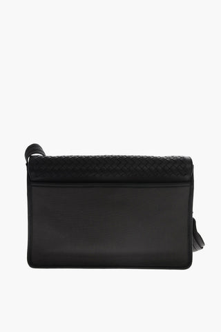 Braided Leather Messanger Bag