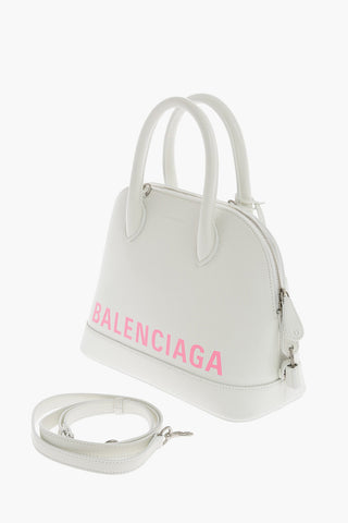 Textured Leather VILLE S Shoulder Bag