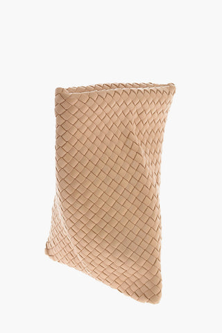 Braided Soft Leather Clutch