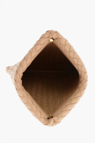 Braided Soft Leather Clutch