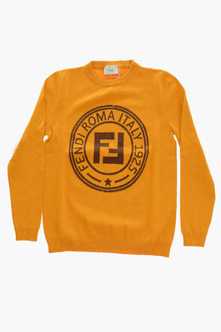 maglia girocollo BOLLO con ricamo