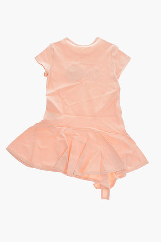 Embroidered short sleeve dress