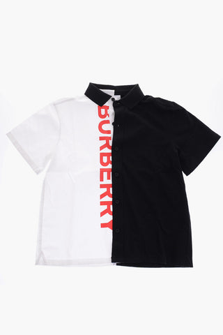 two-tone short sleeve TOLBY shirt