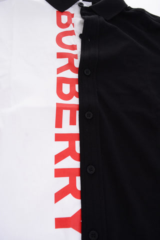 two-tone short sleeve TOLBY shirt