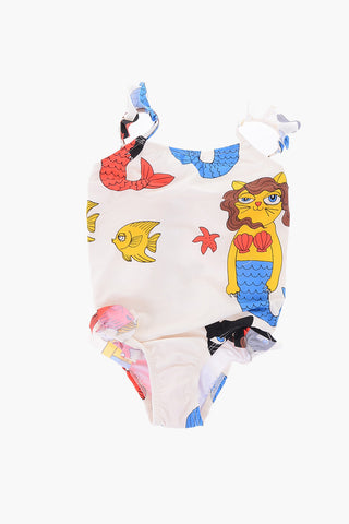 costume da bagno intero stampato