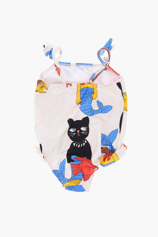 costume da bagno intero stampato