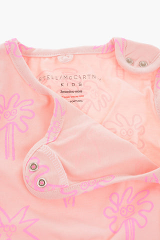 Set 2 Body stampati in cotone stretch