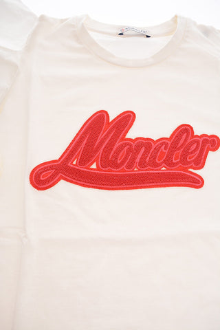 crew-neck puffed sleeve t-shirt
