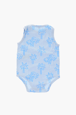 printed stretch cotton 2 bodysuit set
