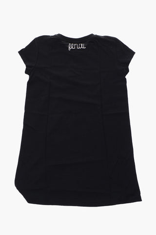 T-shirt girocollo con stampa