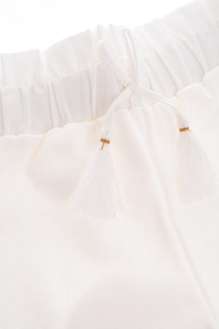Shorts con coulisse in vita