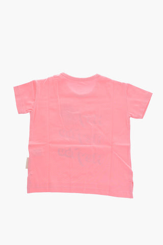 printed stretch cotton t-shirt